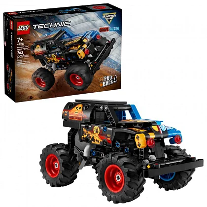 Monster Jam Grave Digger Foc și gheață 42219 LEGO® Technic
