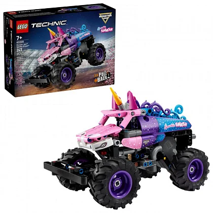 Monster Jam Sparkle Smash mit Rückziehmotor 42220 LEGO® Technic