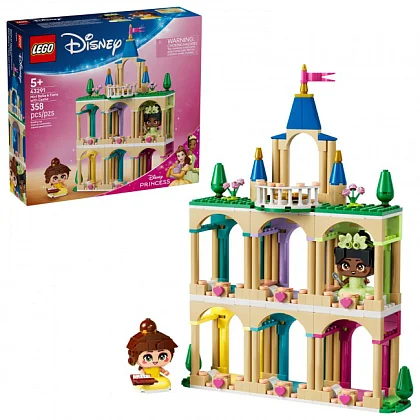 Minimodeller af Belle og Tiana med slot 43291 LEGO&reg; Disney&trade;