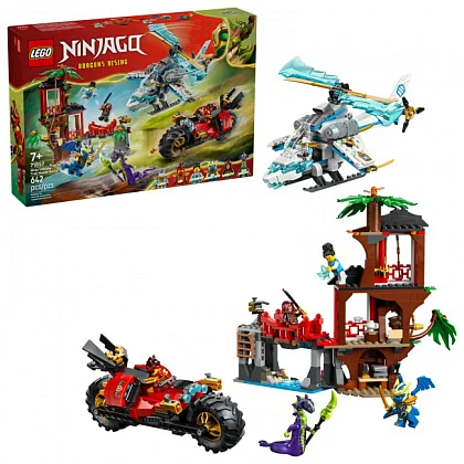 Battaglia alla casa sull'albero con veicolo Ninja 71857 LEGO&reg; Ninjago&reg;