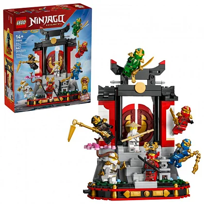 Model pentru etalare cu personaje ninja la a 15-a aniversare 71866 LEGO® Ninjago®