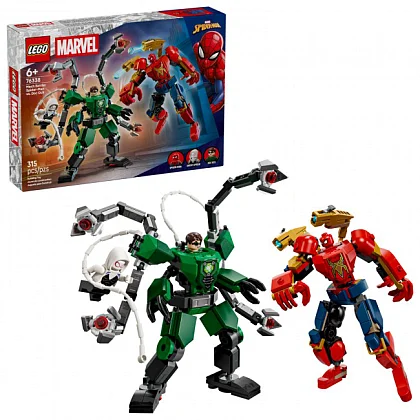 Le combat des robots: Spider-Man contre Docteur Octopus 76338 LEGO® Marvel