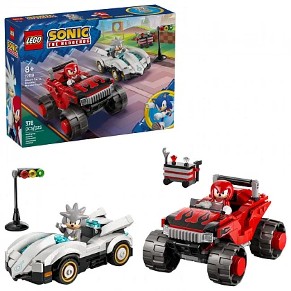 Silverin auto vastaan Knucklesin monsteriauto 77118 LEGO&reg; Sonic the Hedgehog&trade;