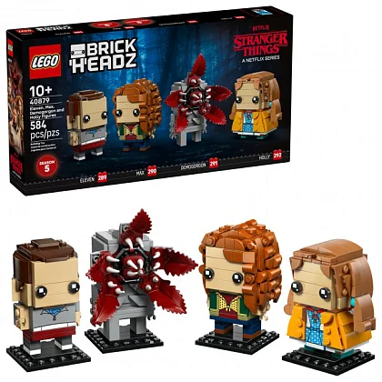Elfi, Max, Demogorgon und Holly Figuren 40879 LEGO&reg; BrickHeadz&trade;