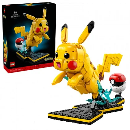 Pikachu und Pokéball 72152 LEGO&reg; Pokemon&trade;