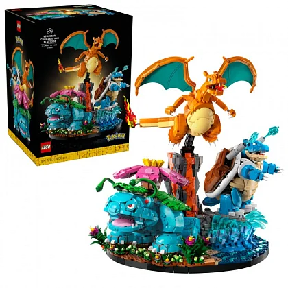 Florizarre, Dracaufeu et Tortank 72153 LEGO&reg; Pokemon&trade;