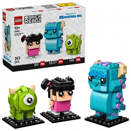 Personaggi di Sulley, Mike e Boo 40861 LEGO&reg; BrickHeadz&trade;