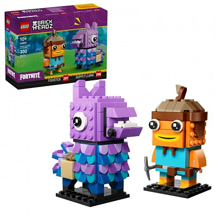 Figurer av Supply Llama og Fishstick 40881 LEGO® BrickHeadz™
