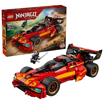 Kaiovo červené superauto: 15 rokov NINJAGO 71867 LEGO&reg; Ninjago&reg;