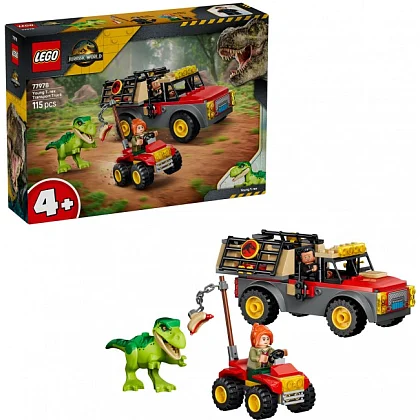 Camionetă de transport pentru un tânăr T. rex 77978 LEGO&reg; Jurassic World&trade;
