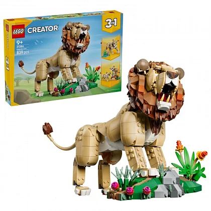 Divoké zvieratá: Majestátny lev 31386 LEGO&reg; Creator 3in1