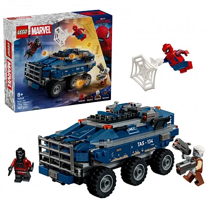 Spider-Mans fängelsetransportjakt 76349 LEGO&reg; Marvel