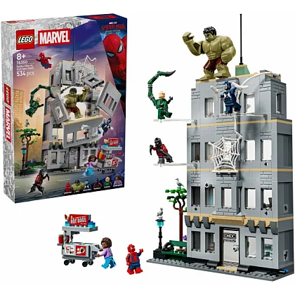 Confruntarea memorabilă dintre Omul-Păianjen și Hulk 76350 LEGO&reg; Marvel