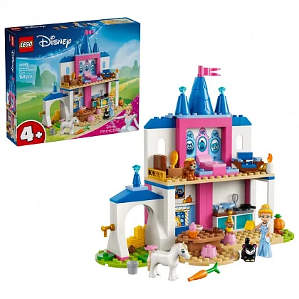 Zamek Kopciuszka i jej zwierzęcych przyjaciół 43283 LEGO&reg; Disney&trade;