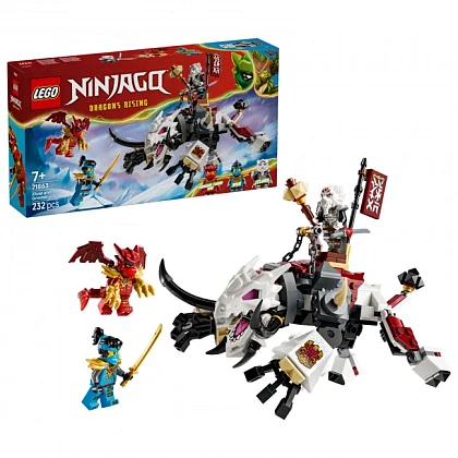 Zilvar et Grimtak la bête draconique 71863 LEGO&reg; Ninjago&reg;