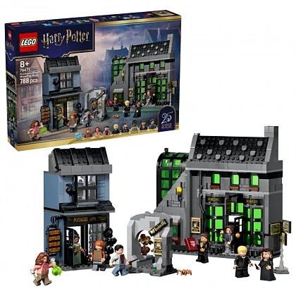 Magiczne sklepy na ulicy Śmiertelnego Nokturnu 76471 LEGO&reg; Harry Potter&trade;