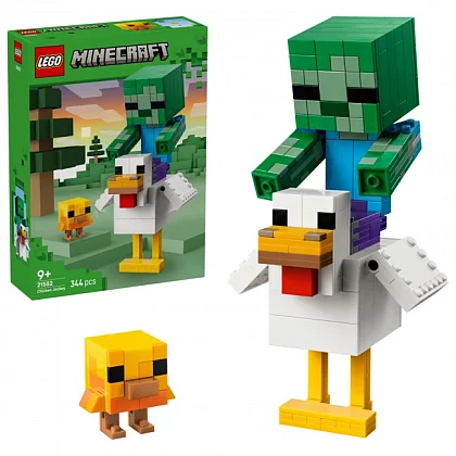 Chicken Jockey 21582 LEGO&reg; Minecraft&reg;