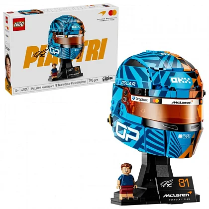 McLaren Mastercard F1 Team Oscar Piastri Helmet 43017 LEGO® Editions