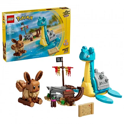 SMART Play: Evoli und Lapras auf Schatzsuche 72162 LEGO&reg; Pokemon&trade;