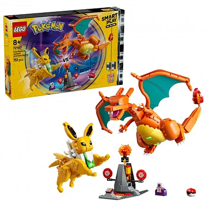 SMART Play: Ultimativer Showdown zwischen Glurak und Blitza 72167 LEGO&reg; Pokemon&trade;