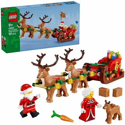 Santa a sváteční dobrodružství na saních 40866 LEGO&reg; Inne