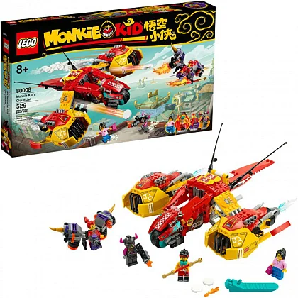 Avionul cu reacție din nor al lui Monkie Kid 80008 LEGO® Monkie Kid™