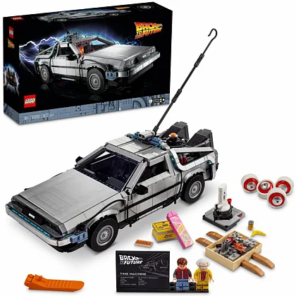 Die Zeitmaschine aus Zurück in die Zukunft 10300 LEGO® Icons