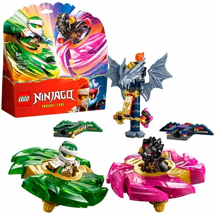 Lloyd vs. Ras pörgettyűs csata 71875 LEGO&reg; Ninjago&reg;