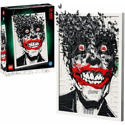 The Joker Wall Art Comic Cover 67012 LEGO® Art