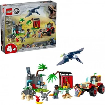 Centro de Rescate de Crías de Dinosaurio 76963 LEGO® Jurassic World™