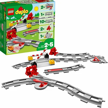 Șine de cale ferată 10882 LEGO® Duplo®