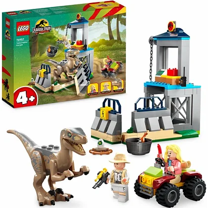 Huida del Velocirraptor 76957 LEGO&reg; Jurassic World&trade;