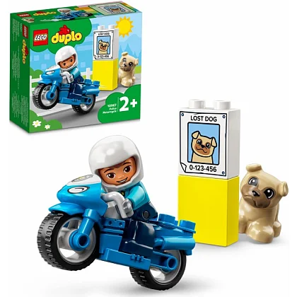 Polizeimotorrad 10967 LEGO® Duplo®