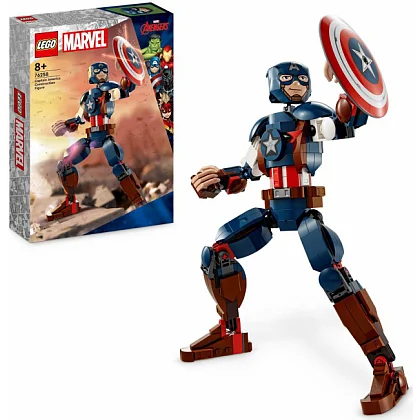 Figurka Kapitana Ameryki do zbudowania 76258 LEGO® Marvel