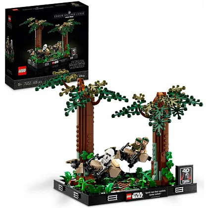 Diorama: Pościg na ścigaczu przez Endor 75353 LEGO® Star Wars™