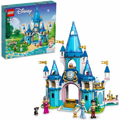 Het kasteel van Assepoester en de knappe prins 43206 LEGO&reg; Disney&trade;