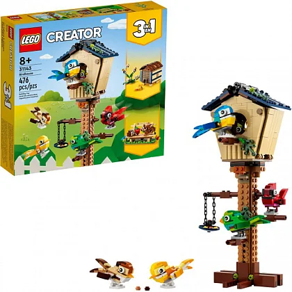 Căsuță pentru păsări 31143 LEGO® Creator 3in1