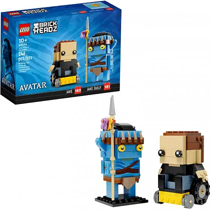 Jake Sully e il suo Avatar 40554 LEGO® BrickHeadz™