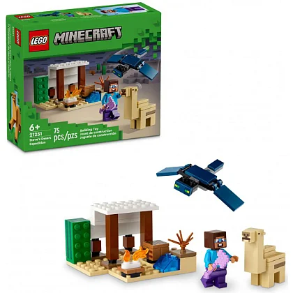 Steves Wüstenexpedition 21251 LEGO® Minecraft®