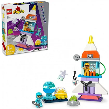 3-i-1-eventyr med rumfærge 10422 LEGO® Duplo®