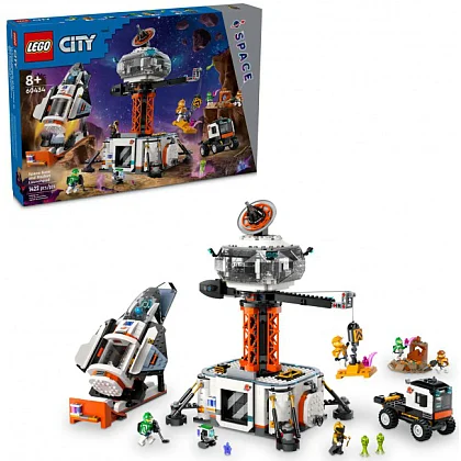 Rymdbas och raketuppskjutningsramp 60434 LEGO® City