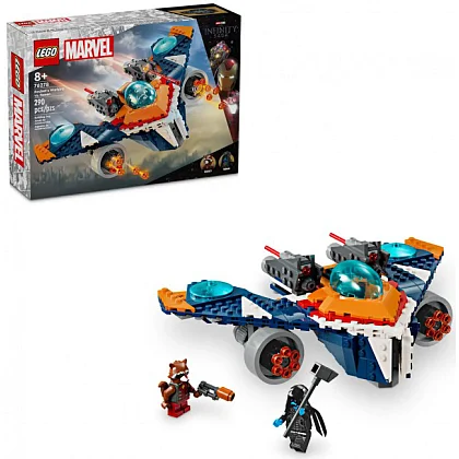 Avionul de luptă al lui Rocket vs Ronan 76278 LEGO® Marvel