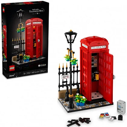 Röd telefonkiosk i London 21347 LEGO® Ideas