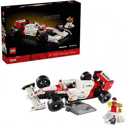 McLaren MP4/4 y Ayrton Senna 10330 LEGO® Icons