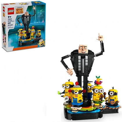Klossebygd Gru og Minions 75582 LEGO® Minions