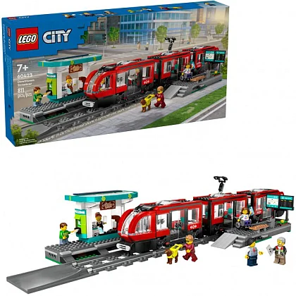 Straßenbahn mit Haltestelle 60423 LEGO® City