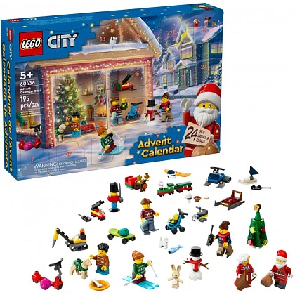 LEGO City Adventní kalendář 2024 60436 LEGO® City