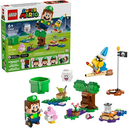 Eventyr med interaktiv LEGO Luigi 71440 LEGO® Super Mario™