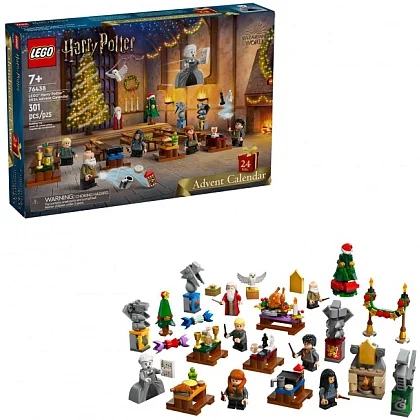 Calendar de advent LEGO Harry Potter 2024 76438 LEGO® Harry Potter™