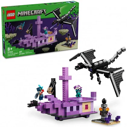 Enderdraken och Endskeppet 21264 LEGO® Minecraft®